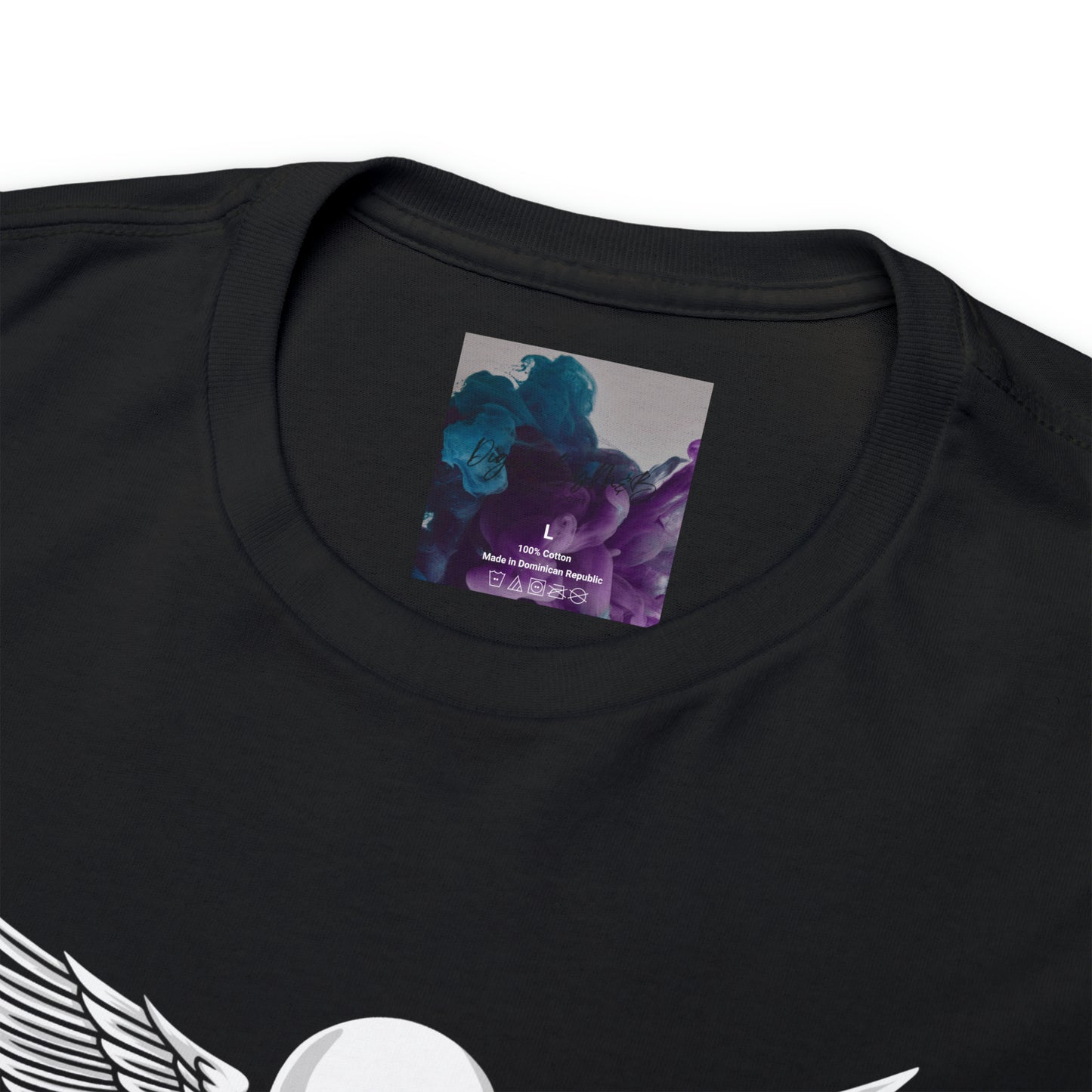 BURN RUBBER NOT YOUR SOUL Motorcycle Tee - Digital By M&B