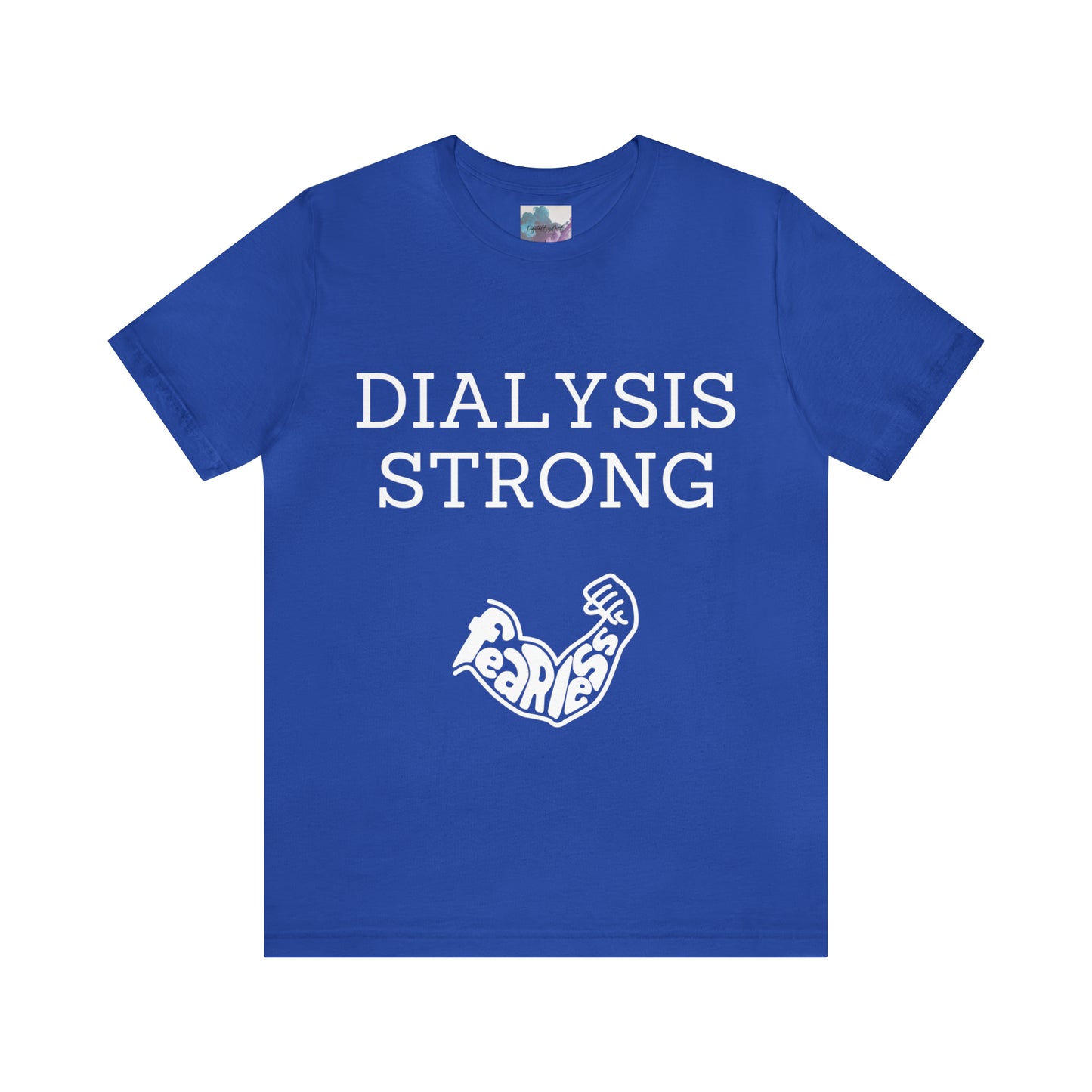 Dialysis Strong T-shirt, Fear Less T-shirt, Kidney Disease Awareness T-shirt - Digital By M&B