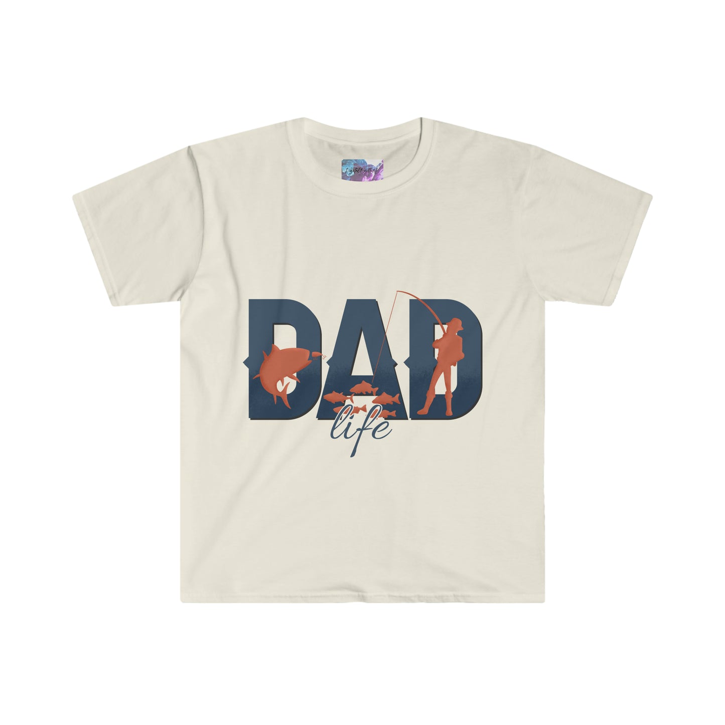 Dad life cream shirt