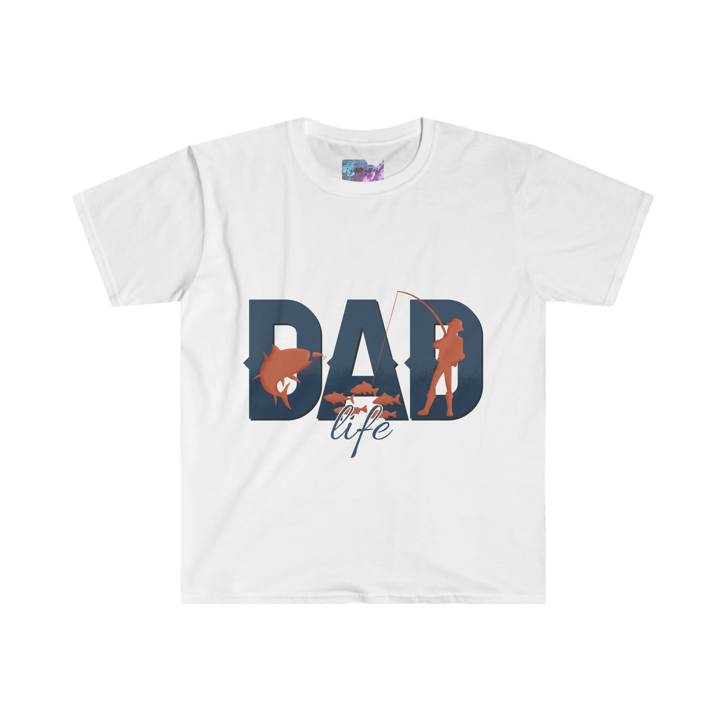 Dad life white shirt