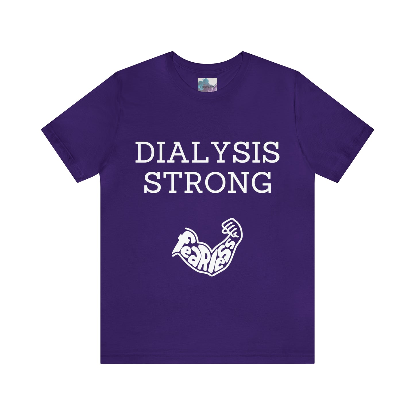 Dialysis Strong T-shirt, Fear Less T-shirt, Kidney Disease Awareness T-shirt - Digital By M&B