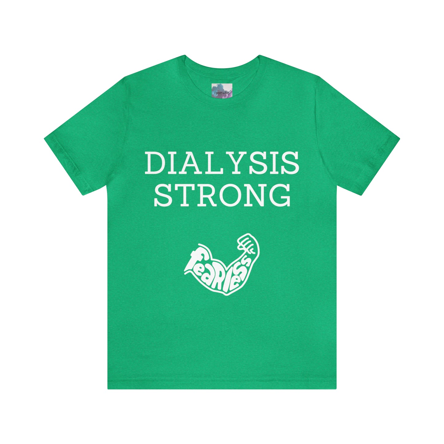 Dialysis Strong T-shirt, Fear Less T-shirt, Kidney Disease Awareness T-shirt - Digital By M&B