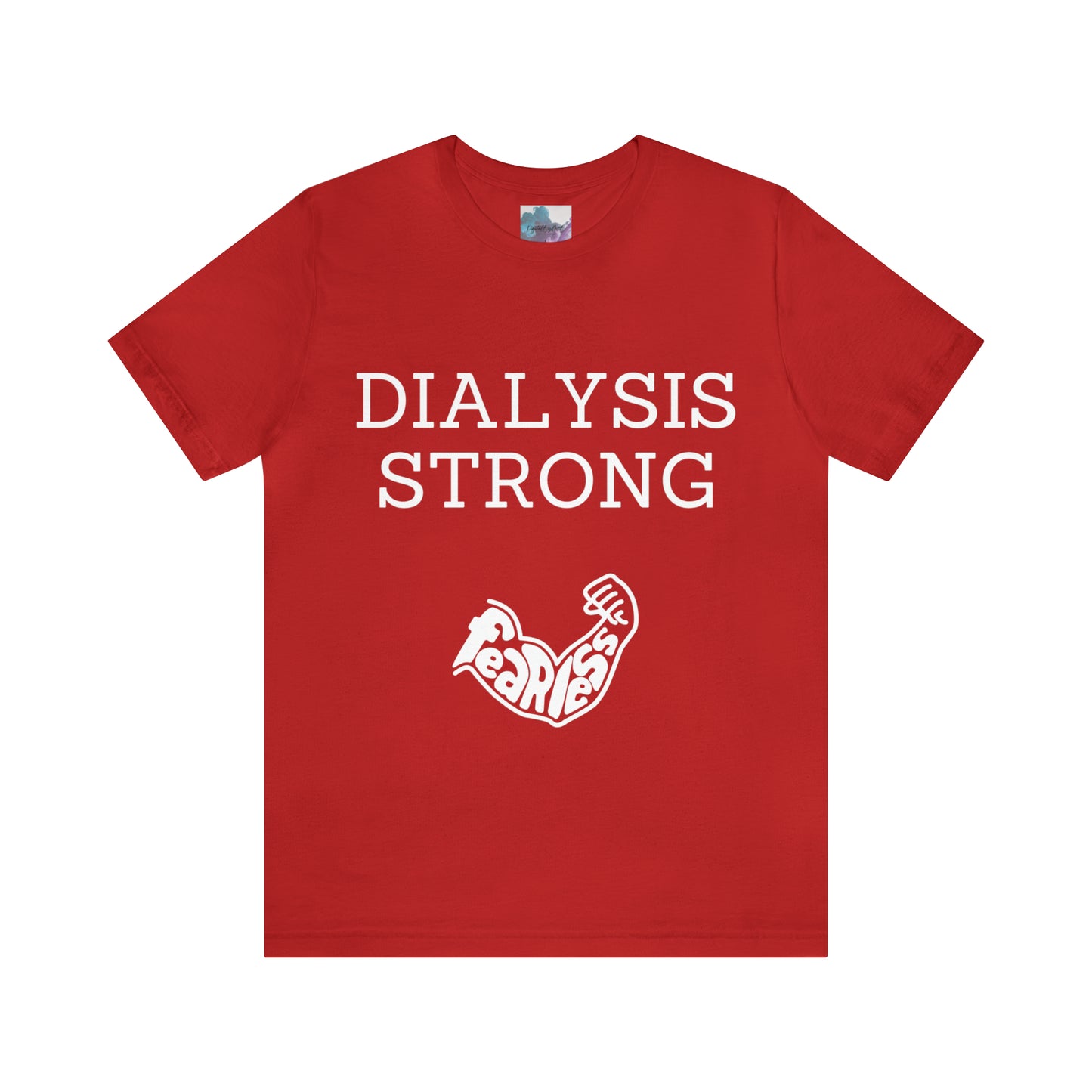 Dialysis Strong T-shirt, Fear Less T-shirt, Kidney Disease Awareness T-shirt - Digital By M&B