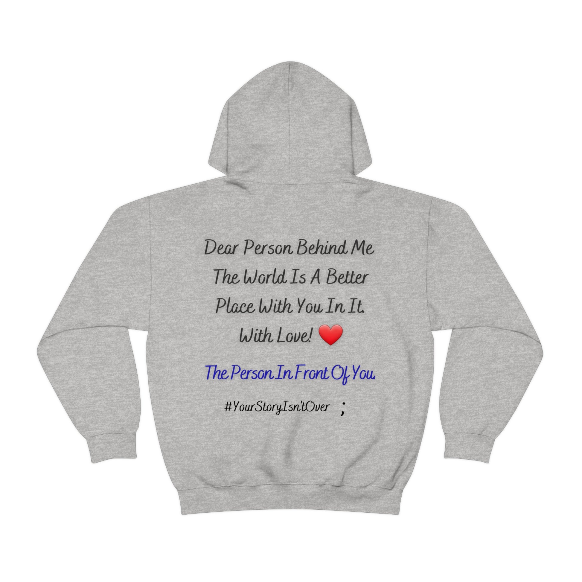 Break The Stigma, Self Love, Shift Your Mind Set, Your Not Alone, Mental Health Awareness Hoodie - Digital By M&B