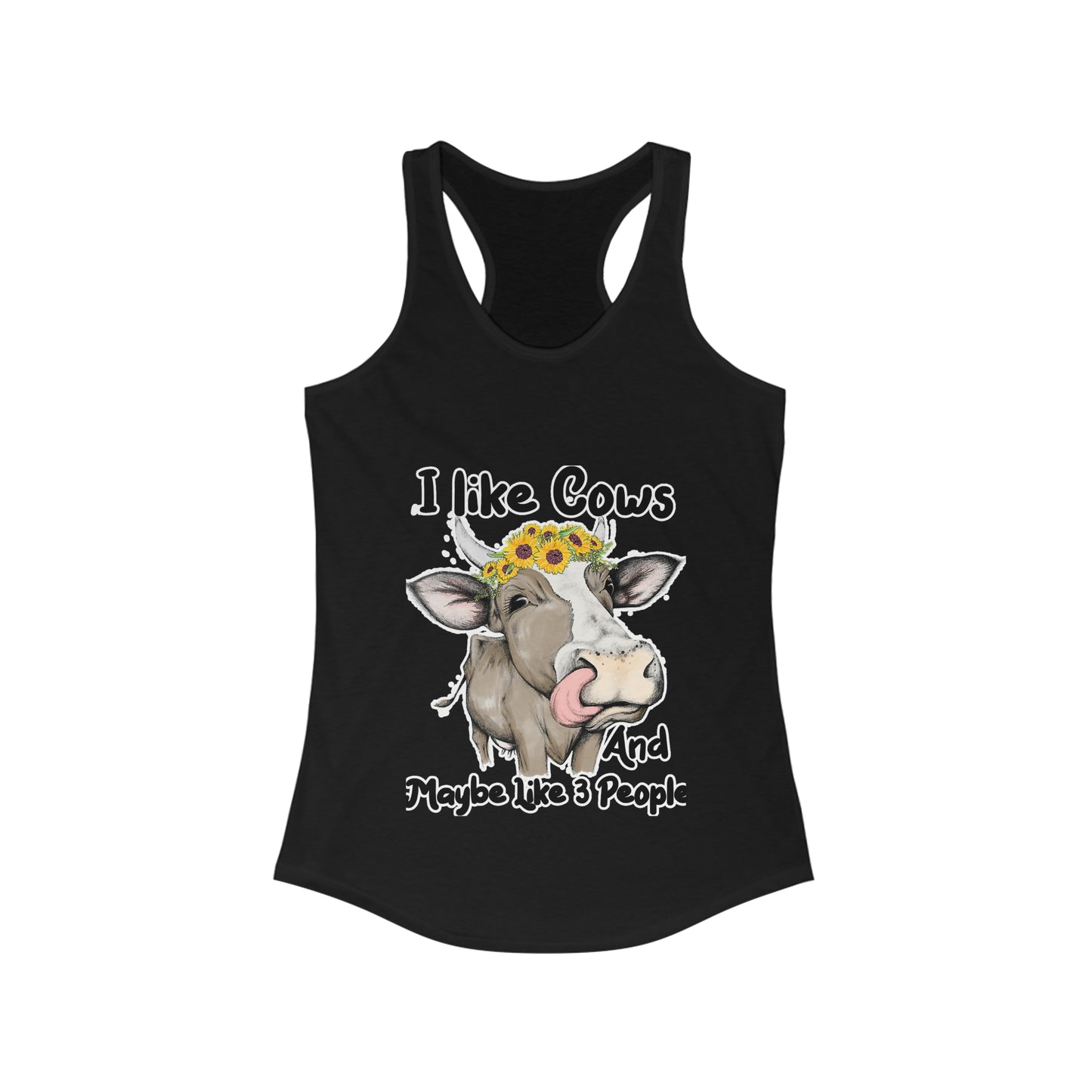 Cow Lover Women's Tank Top - Digital By M&B