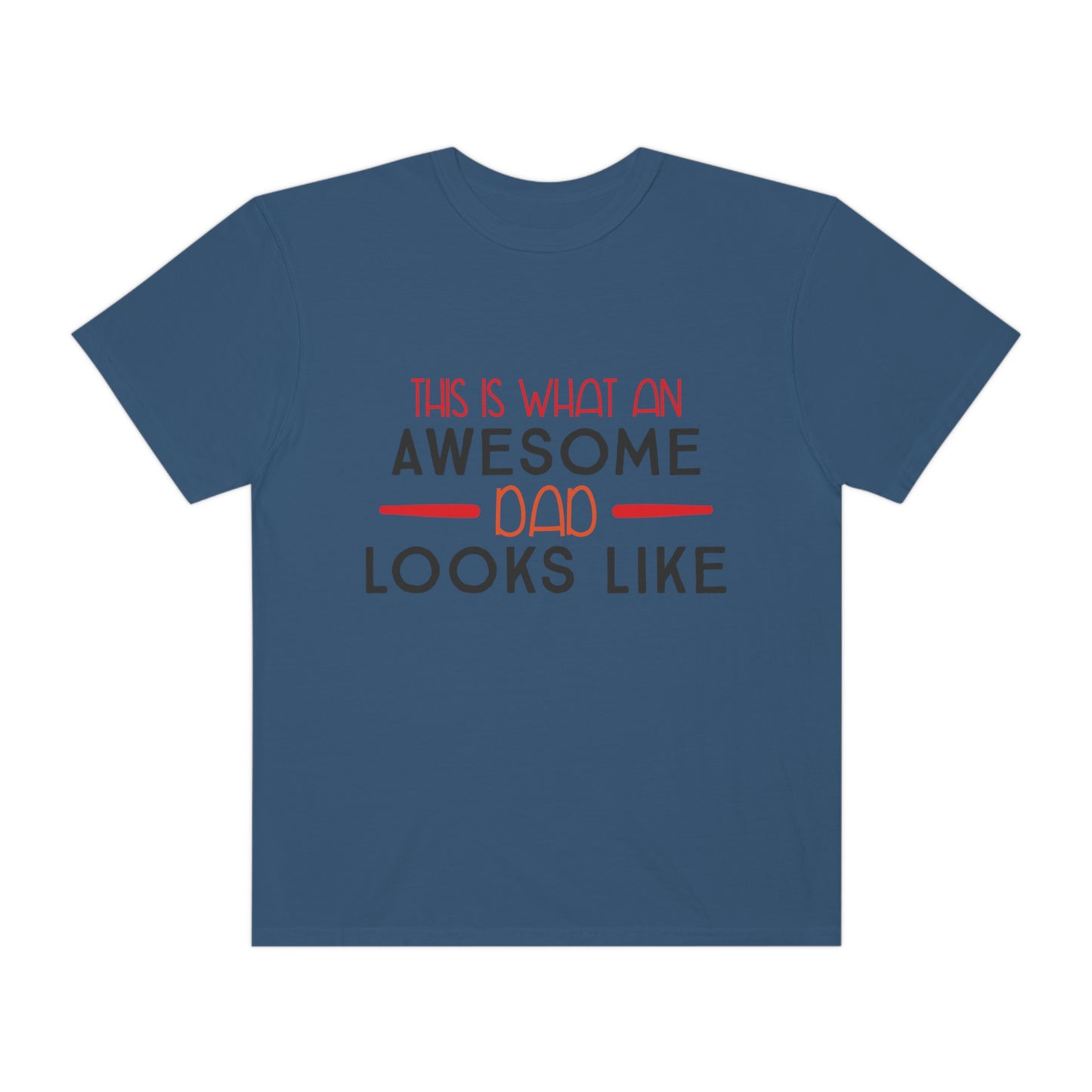 Father's day T-shirt, this is what an awesome dad looks like T-shirt - Digital By M&B