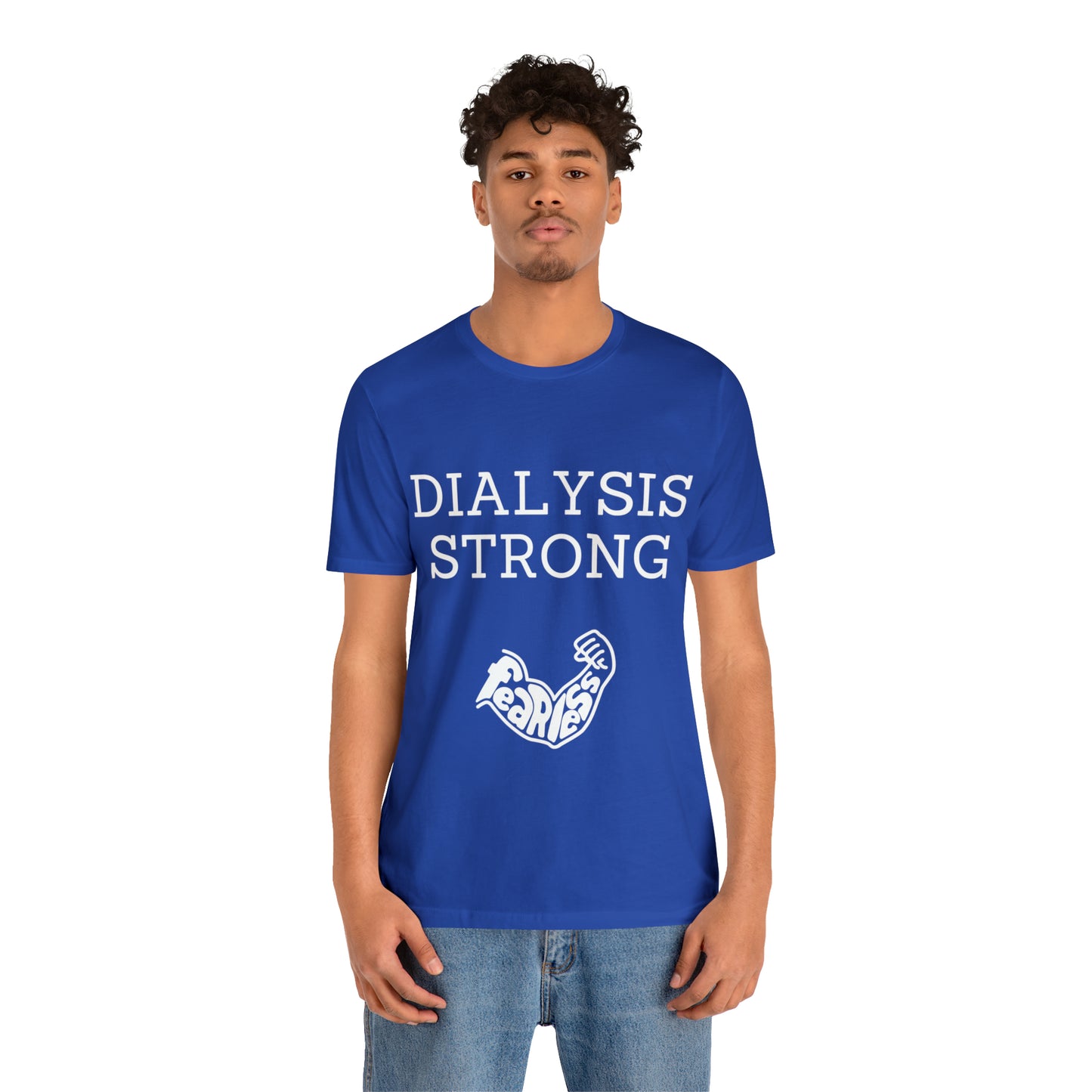 Dialysis Strong T-shirt, Fear Less T-shirt, Kidney Disease Awareness T-shirt