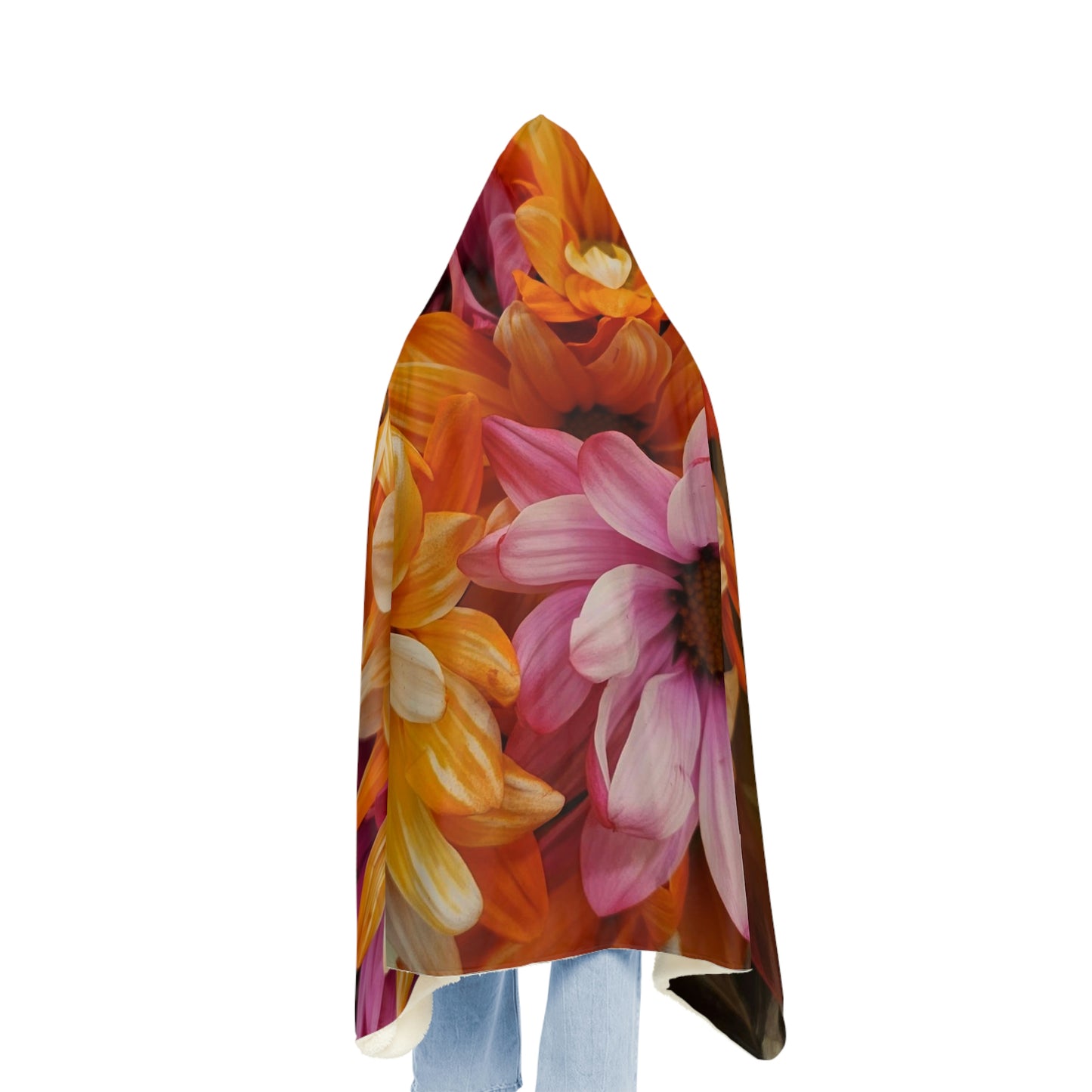 Custom Floral Snuggle Blanket - Digital By M&B