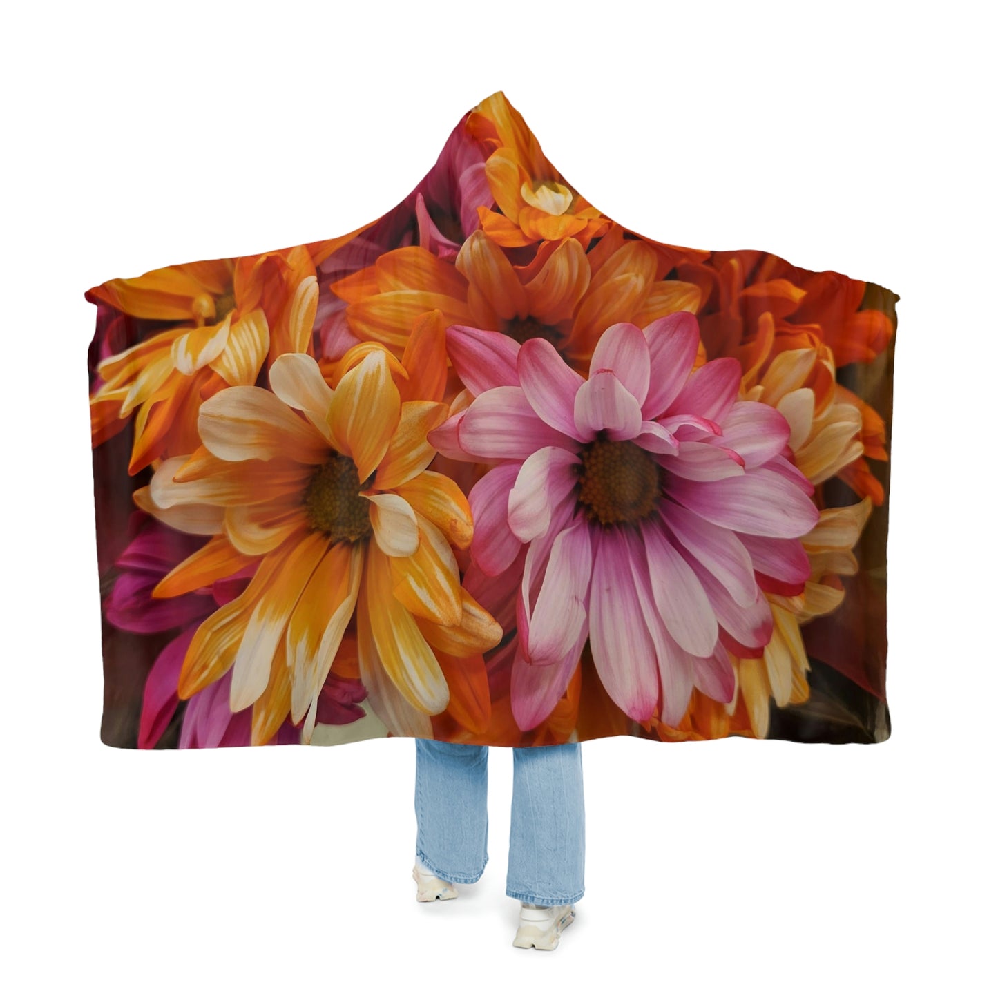 Custom Floral Snuggle Blanket - Digital By M&B