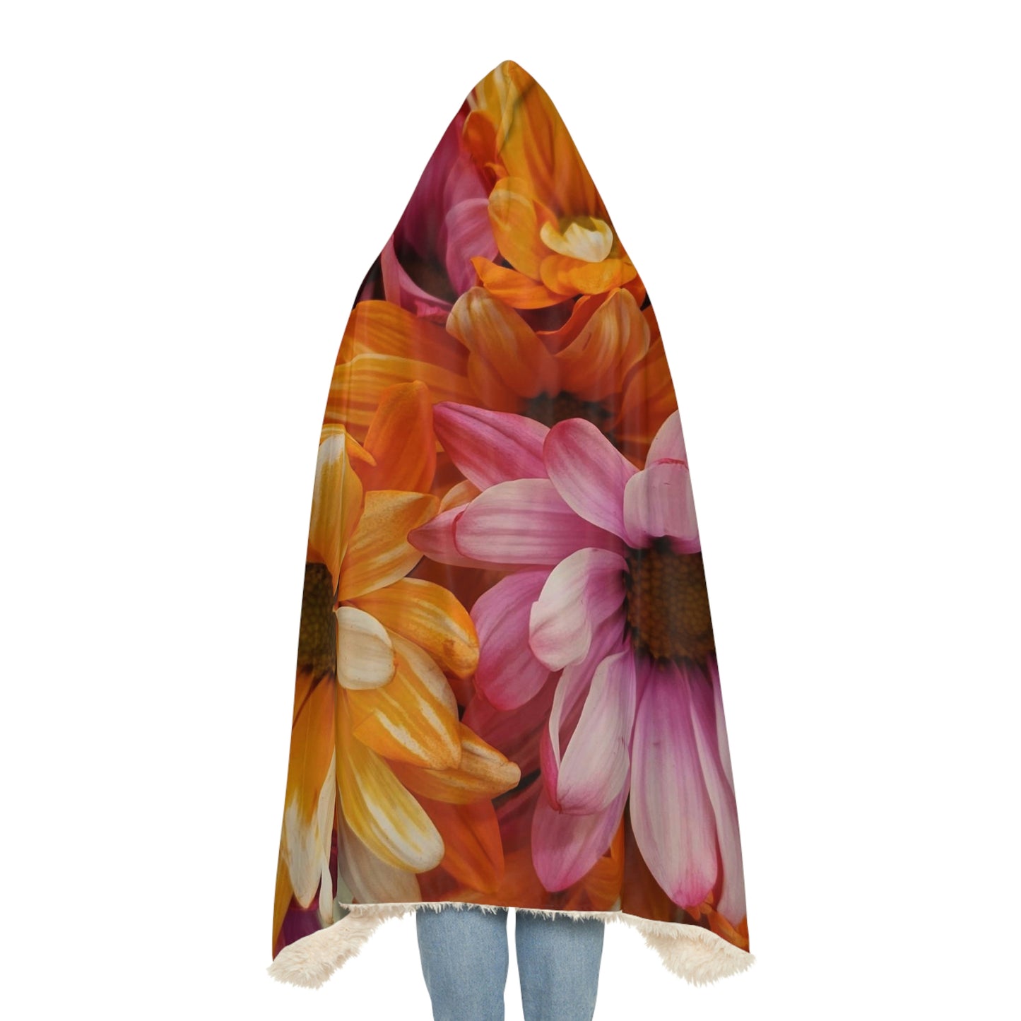 Custom Floral Snuggle Blanket - Digital By M&B