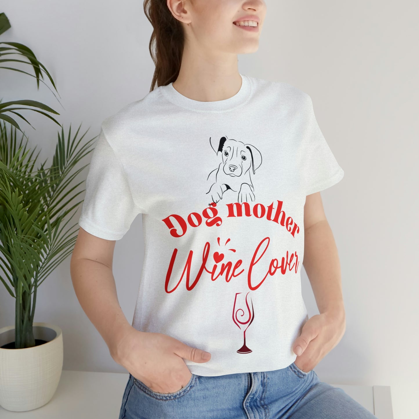 Dog mother, Wine Lover, Bestfriend, Mother's Day, Wine Life - Digital By M&B